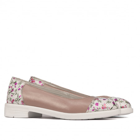 Damen Ballerinas 6036 nude kombiniert01