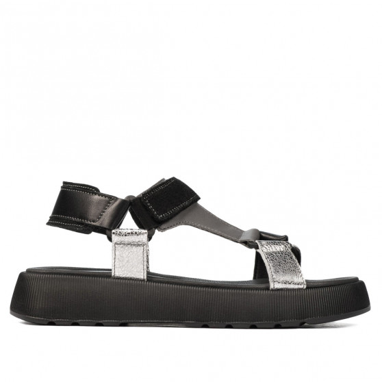 Damen Sandalen 5082 schwarz kombiniert Damen Sandalen 5082 schwarz kombiniert