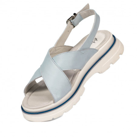 Damen Sandalen 5085 Blau
