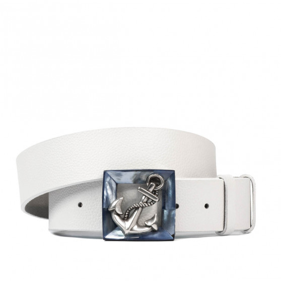Unisex Gürtel 06ld Biz Weiß