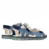 Kinder Sandalen 318 Blau kombiniert