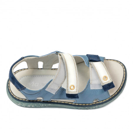 Kinder Sandalen 318 Blau kombiniert