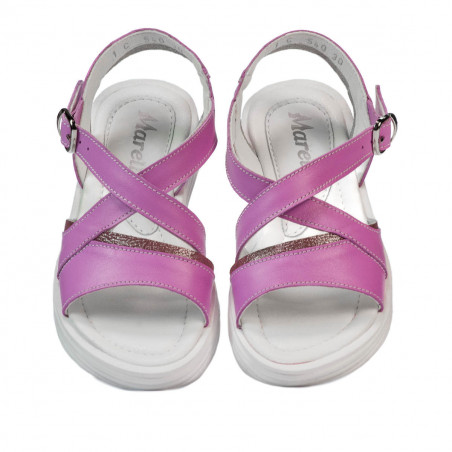 Kinder Sandalen 540 lila kombiniert