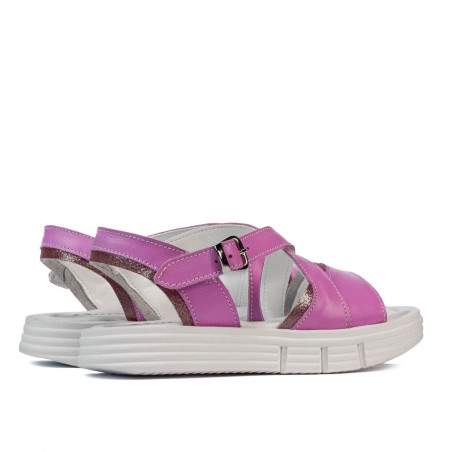 Kinder Sandalen 540 lila kombiniert