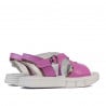 Kinder Sandalen 540 lila kombiniert