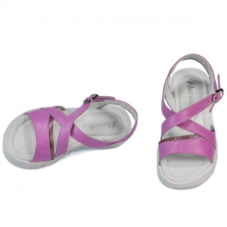 Kinder Sandalen 540 lila kombiniert