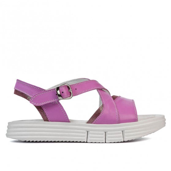 Kinder Sandalen 540 lila kombiniert Kinder Sandalen 540 lila kombiniert