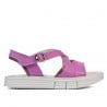 Kinder Sandalen 540 lila kombiniert