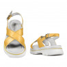 Damensandalen 5085 gelb
