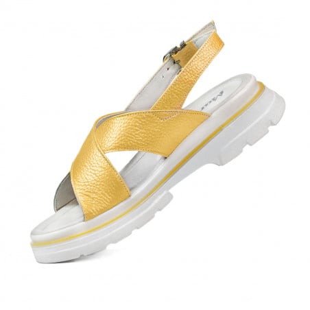 Damensandalen 5085 gelb
