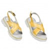 Damensandalen 5085 gelb