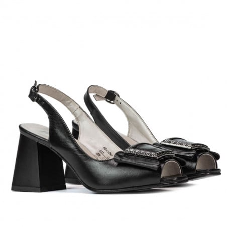 Damensandalen 1292 schwarz