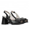 Damensandalen 1292 schwarz