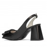 Damensandalen 1292 schwarz