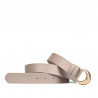 Damen Gürtel 32m beige