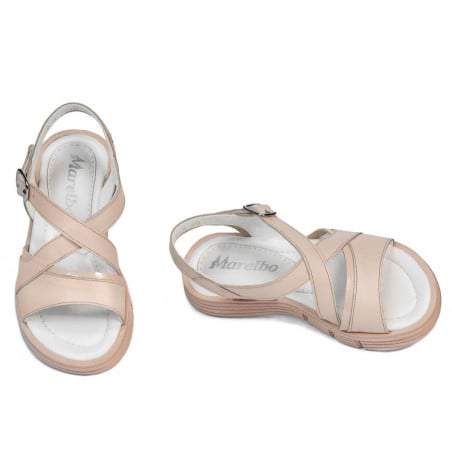 Kindersandalen 540 Puderfarbe