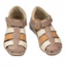 Kleinkinder Sandalen 75c Cappuccino kombiniert