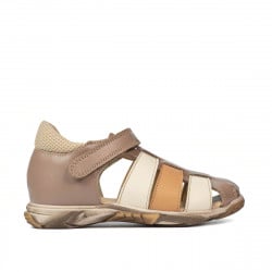 Kleinkinder Sandalen 75c Cappuccino kombiniert