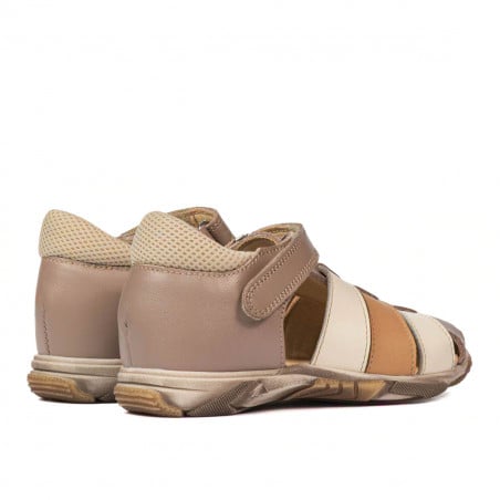 Kleinkinder Sandalen 75c Cappuccino kombiniert