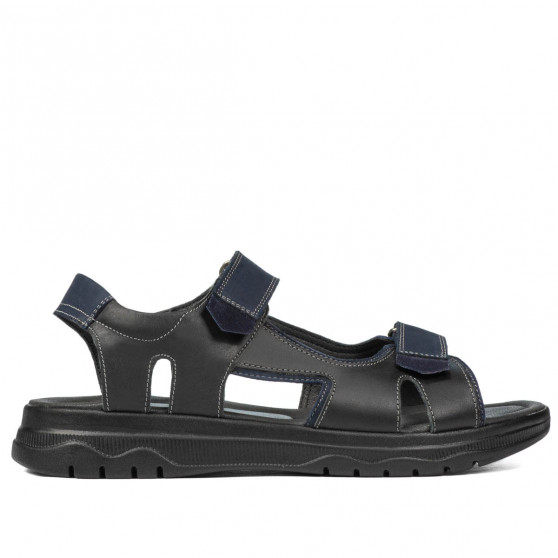 Herrensandalen 319 kombiniert schwarz Herrensandalen 319 kombiniert schwarz