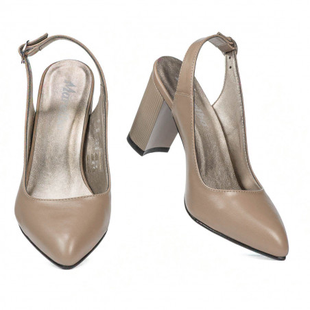 Damensandalen 1281 Cappuccino