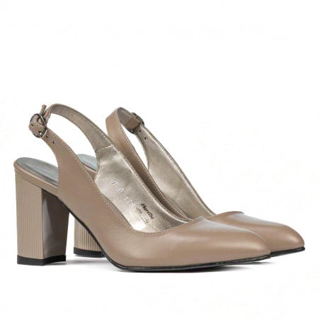 Damensandalen 1281 Cappuccino