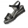 Damensandalen 5087 Schwarz Kombiniert