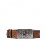 Unisex-Gürtel 08ld Dunkelbraun