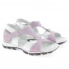 Kleinkinder-Sandalen 09c lila+weiß 1