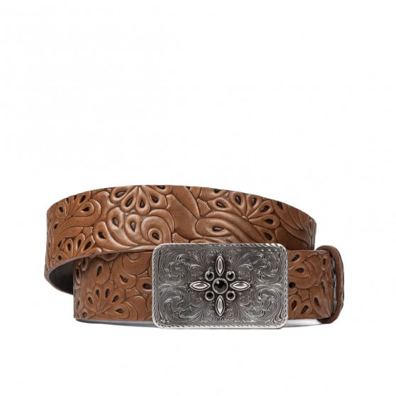 Unisex-Gürtel 08ld Dunkelbraun Unisex-Gürtel 08ld Dunkelbraun
