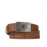 Unisex-Gürtel 08ld Dunkelbraun