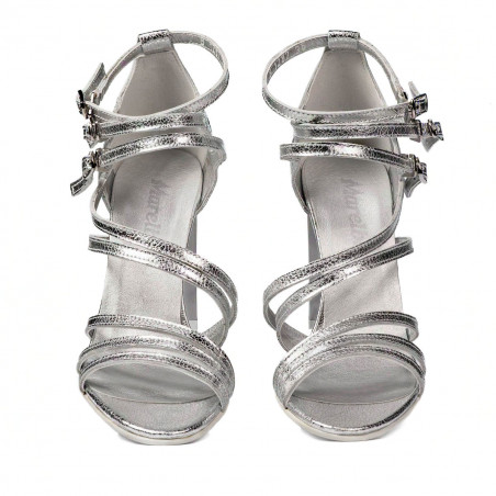 Damensandalen 1287 silber