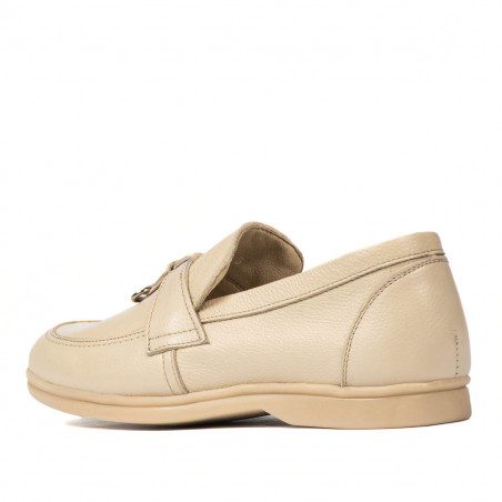 Damen Mokassins 6054 cremefarben