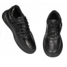 Sportliche Schuhe 942 in Schwarz kombiniert