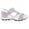 Kleinkinder-Sandalen 09c lila+weiß 1