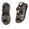 Herren Sandalen 319 in kombiniertes Kaffee