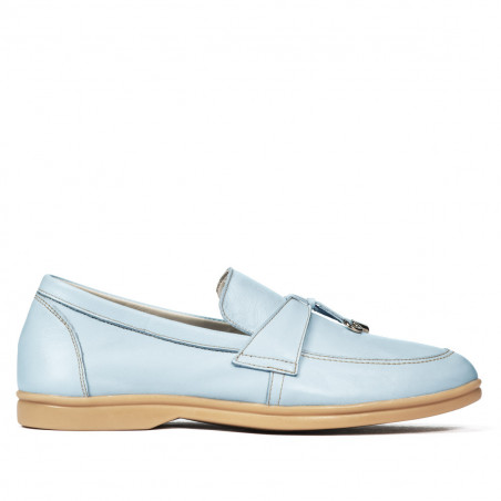 Damenmokassins 6054 Blau