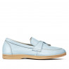 Damenmokassins 6054 Blau