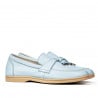 Damenmokassins 6054 Blau