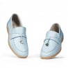 Damenmokassins 6054 Blau