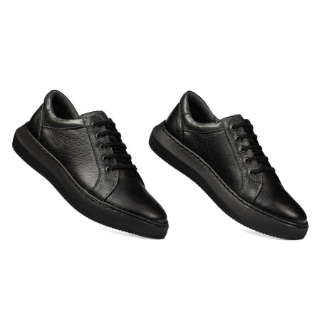 Schwarze kombinierte Sportschuhe 943