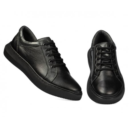 Schwarze kombinierte Sportschuhe 943