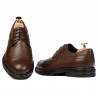 Elegante Herrenschuhe 939m braun