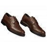 Elegante Herrenschuhe 939m braun