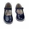 Kleinkinderschuhe 76c indigoblau Perlmutt