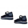 Kleinkinderschuhe 76c indigoblau Perlmutt