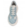 Damen-Sportschuhe 6053 Blau Camouflage kombiniert