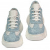 Damen-Sportschuhe 6053 Blau Camouflage kombiniert