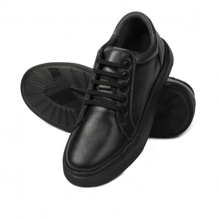 Jugendsportschuhe 383 schwarz kombiniert