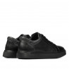 Jugendsportschuhe 383 schwarz kombiniert